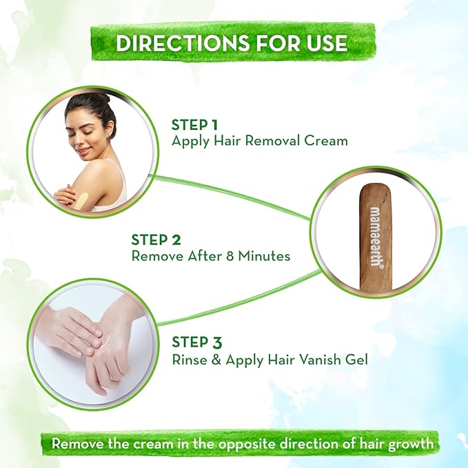 Mamaearth Ubtan Nourishing Hair Removal Cream Kit