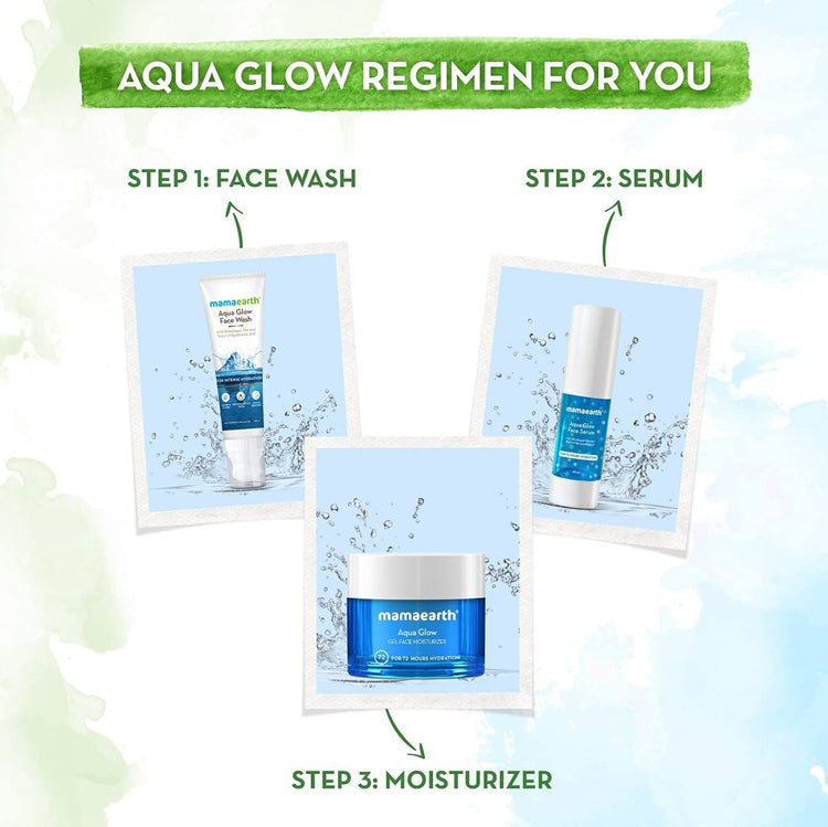 Aqua Glow Face Wash With Himalayan Thermal Water and Hyaluronic Acid for Intense Hydration - 100ml