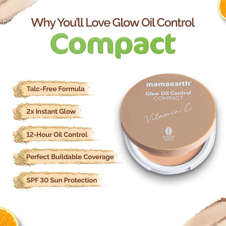 Mamaearth BT Glow Oil Control SPF30 Nude 9g