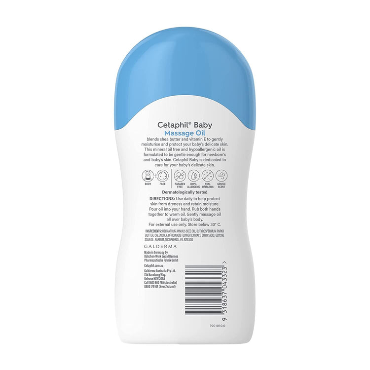 Cetaphil Baby Massage Oil, 200 ml