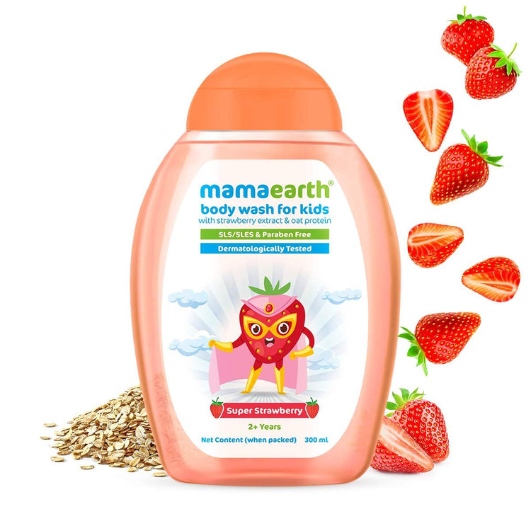 Mamaearth BB STRAWBERRY BODYWASH 300ML