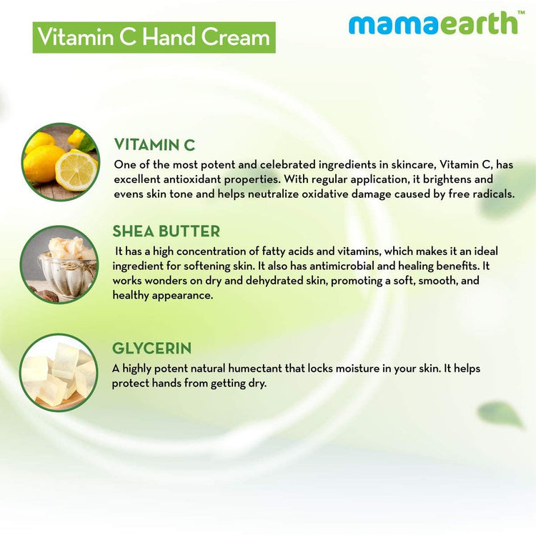 Mamaearth BT VITAMIN C HAND CREAM Mamaearth 50G