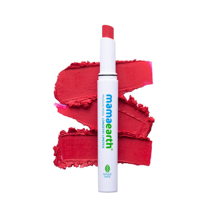 Moisture Matte Long Stay Lipstick - 2g | Raspberry Scarlet