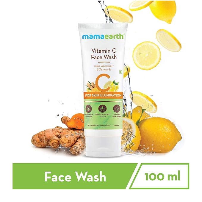 Mamaearth BT FACEWASH VITAMIN C 100ML