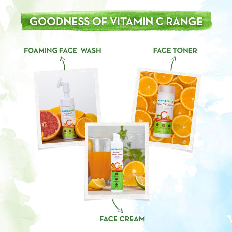 Vitamin C Face Scrub for Glowing Skin, With Vitamin C and Walnut For Skin Illumination - 100g