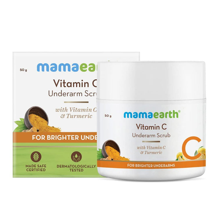 Mamaearth BT VITAMIN C UNDERARM Mamaearth SCRUB 50G