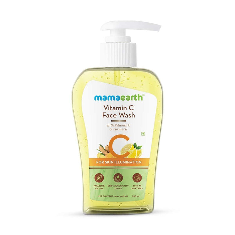 Vitamin C Face Wash with Vitamin C and Turmeric for Skin Illumination - 250ml