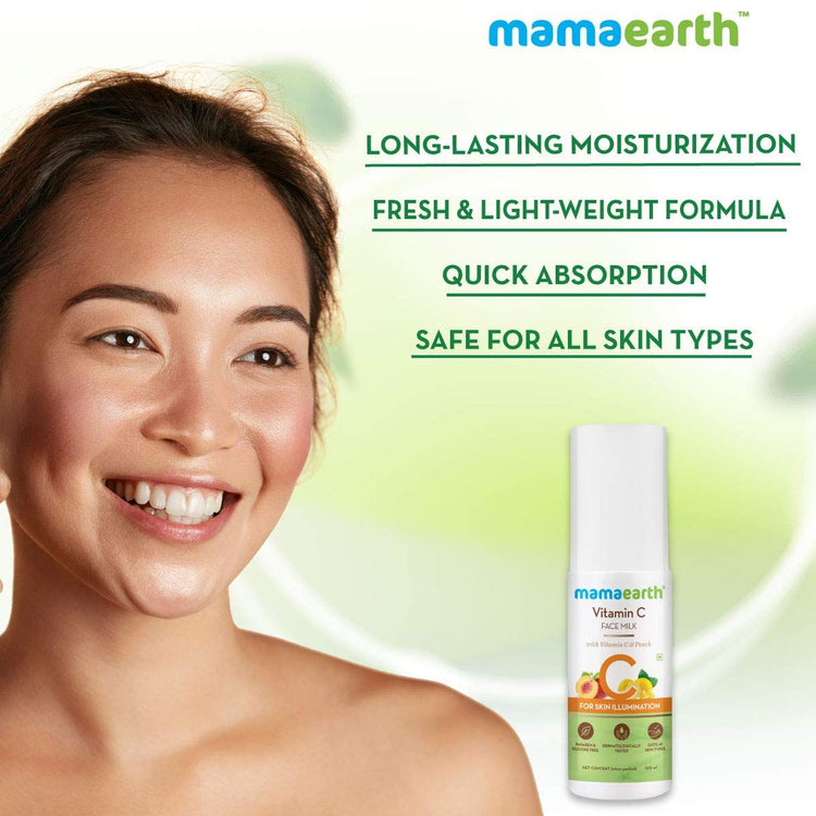 Mamaearth BT VITAMIN C FACE MILK 100ML