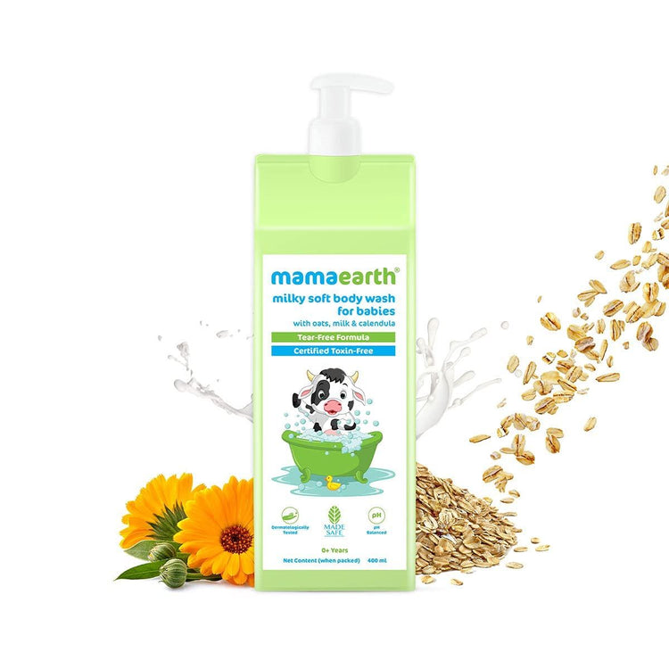 Mamaearth BB MILKYSOFT BODYWASH 400ML