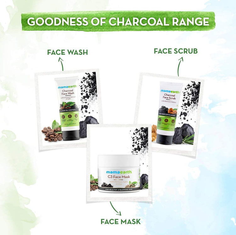 Charcoal Face Wash for oil control, 100ml