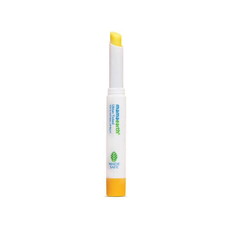 Ubtan Tinted 100% Natural Lip Balm with Turmeric & Saffron - 2 g