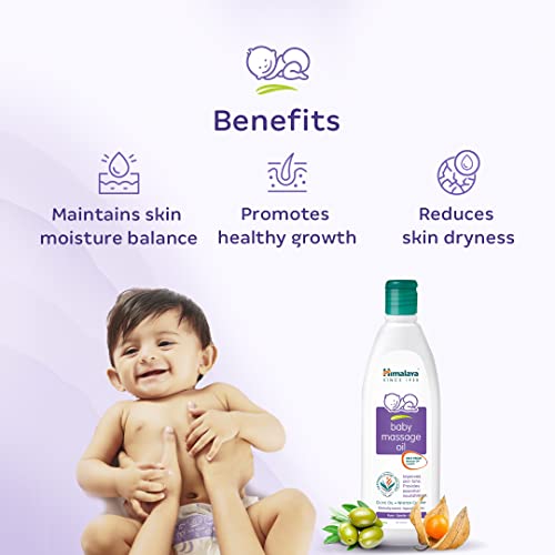 Himalaya Baby Massage Oil (200ml, White)