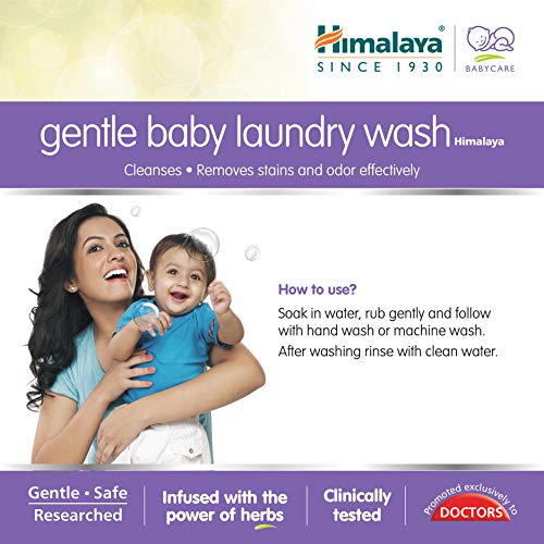 Himalaya Gentle Baby Laundry Liquid Wash 1 Ltr (Bottle)