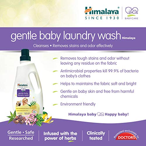 Himalaya Gentle Baby Laundry Liquid Wash 1 Ltr (Bottle)